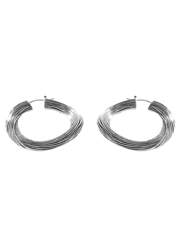 Fine Jewellery>JOHN HARDY Bamboo Sterling Silver Hoop Earrings