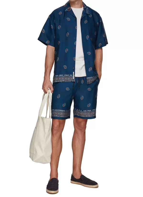 Shirts>SCOTCH & SODA Bandana Print Shirt