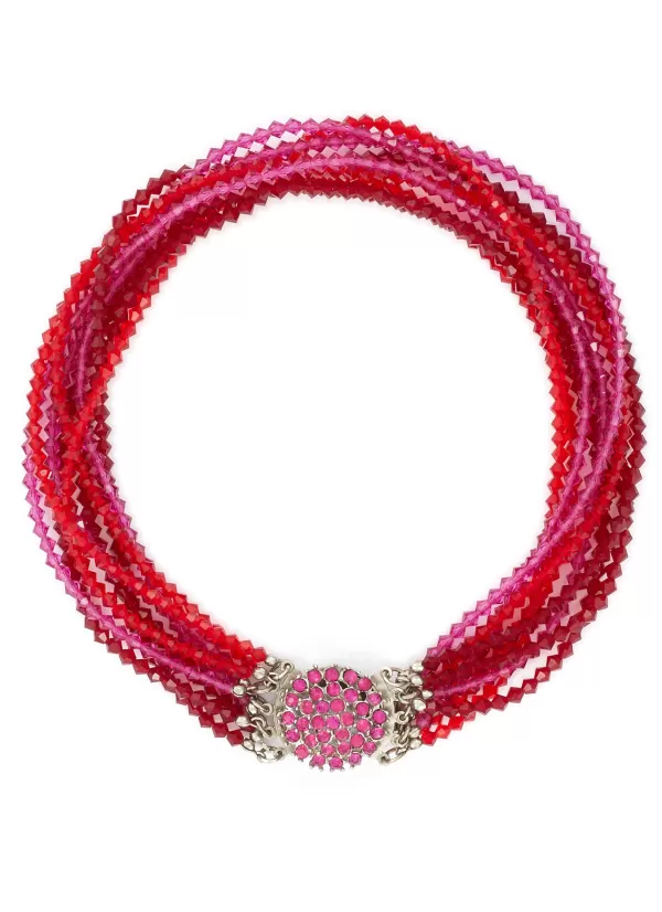 Vintage Accessories>* Beaded Diamante Necklace