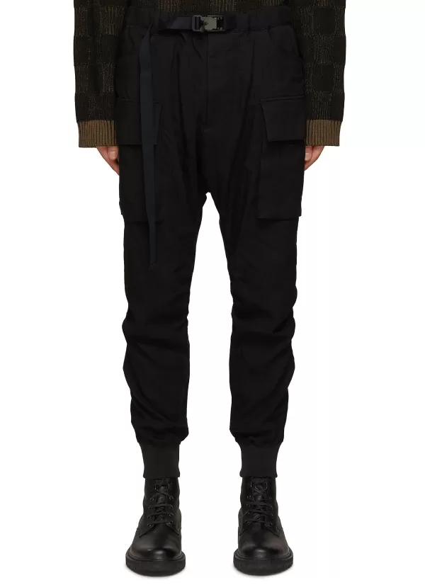 Pants>THE VIRIDI-ANNE Belted Cargo Pants