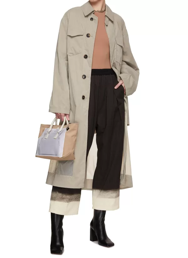 Coats>MAISON MARGIELA Belted Reversible Trench Coat