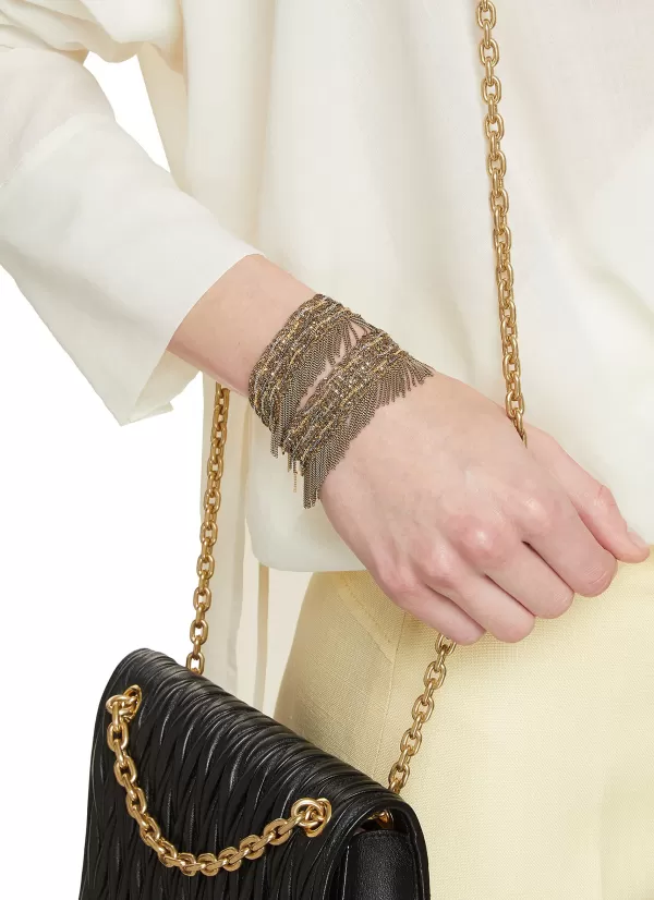 Fashion Jewellery>MARIE LAURE CHAMOREL Bi-Colour Brass Bracelet