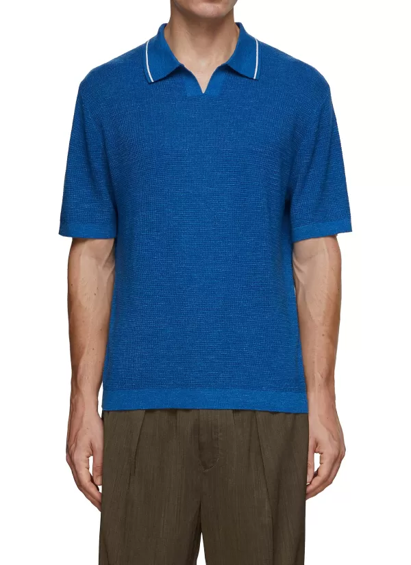 Polos>THEORY Birke Polo Shirt