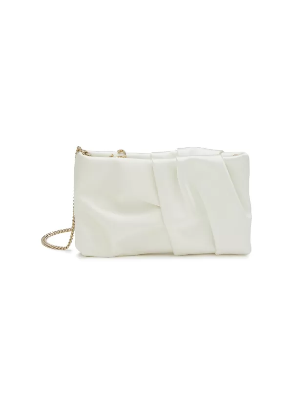 Clutch Bags>JIMMY CHOO Bonny Satin Clutch