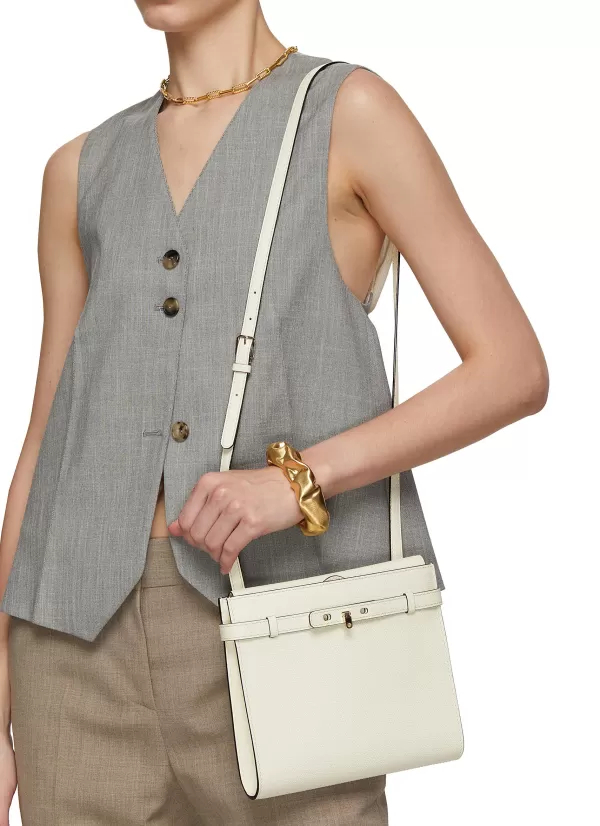 Crossbody>VALEXTRA Brera B-Tracollina Leather Crossbody Bag