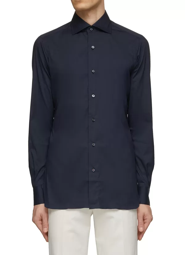 Shirts>ISAIA Button Down Shirt