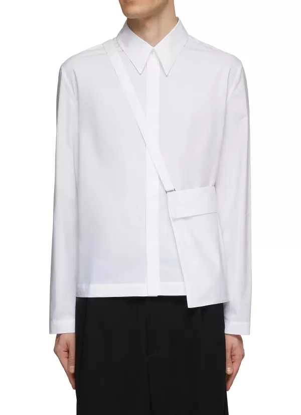 Shirts>MM6 MAISON MARGIELA Button Up Shirt With Bag