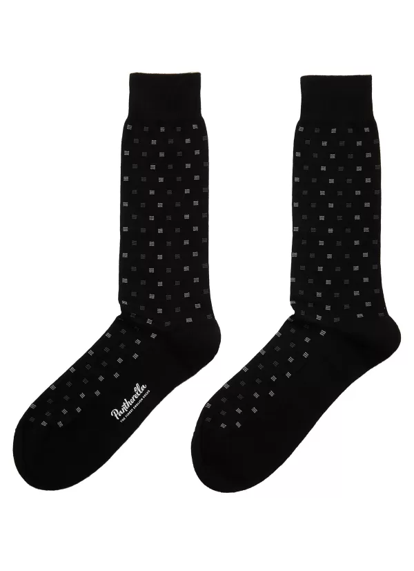 Socks>PANTHERELLA Byrd Egyptian Cotton Long Ankle Socks