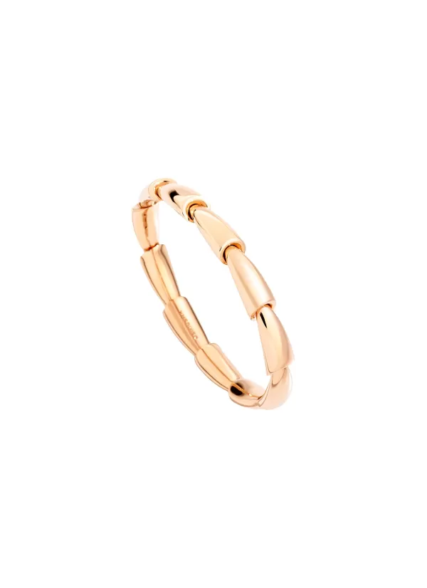 Fine Jewellery>VHERNIER Calla 18K Rose Gold Midi Bracelet — 15Cm