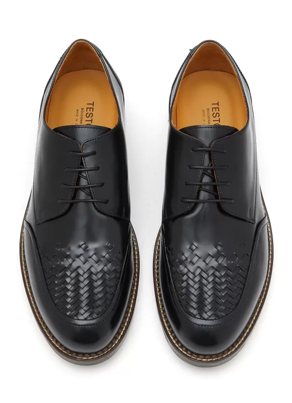 Formal Shoes>TESTONI Camogli Leather Derby Shoes