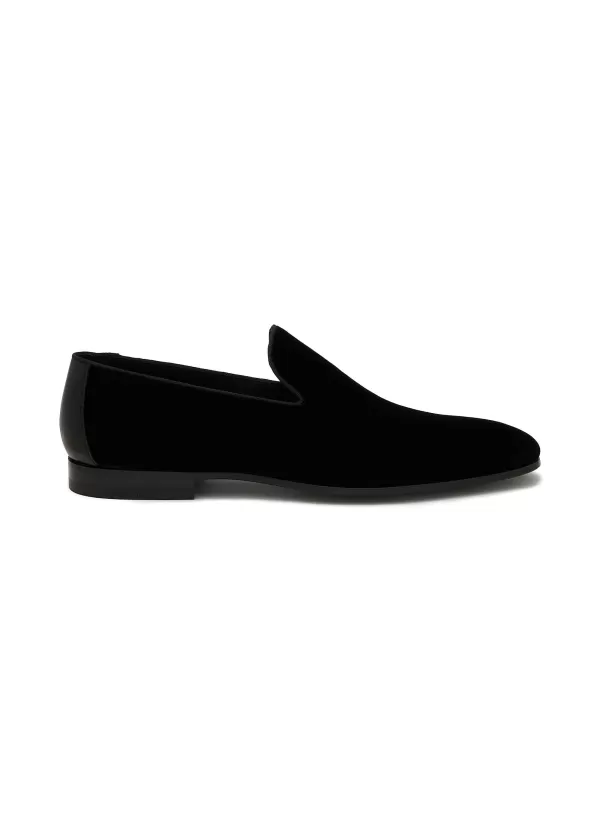 Slides>MAGNANNI Canalete' Velvet Slip On Shoes