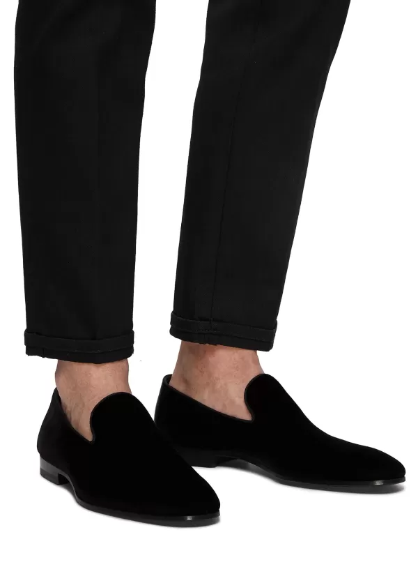 Slides>MAGNANNI Canalete' Velvet Slip On Shoes