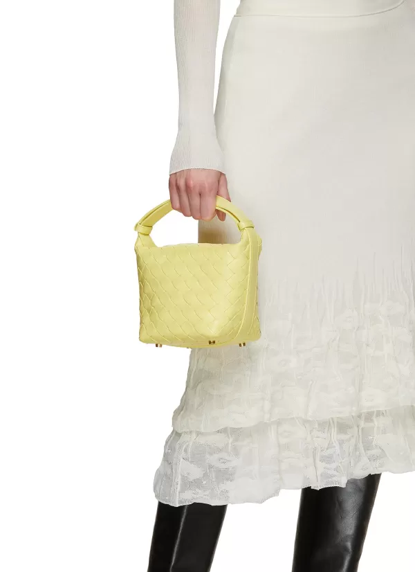 Clutch Bags>BOTTEGA VENETA Candy Wallace Leather Bag