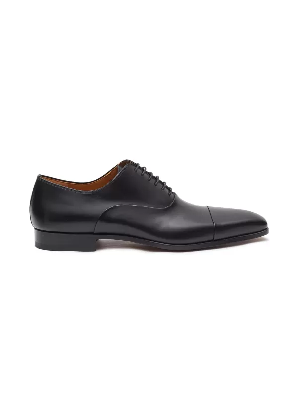 Formal Shoes>MAGNANNI Cap Toe 6-Eyelet Leather Oxford Shoes