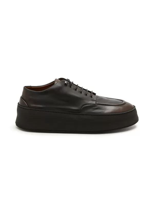 Formal Shoes>MARSÈLL Cassapana Leather Platform Derby Shoes