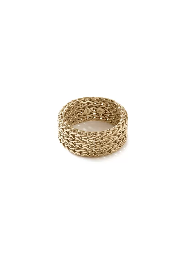 Fine Jewellery>JOHN HARDY Classic Chain 18K Gold Chain Band Ring — Size 10