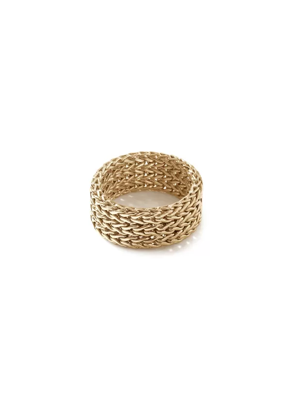 Fine Jewellery>JOHN HARDY Classic Chain 18K Gold Chain Band Ring — Size 10