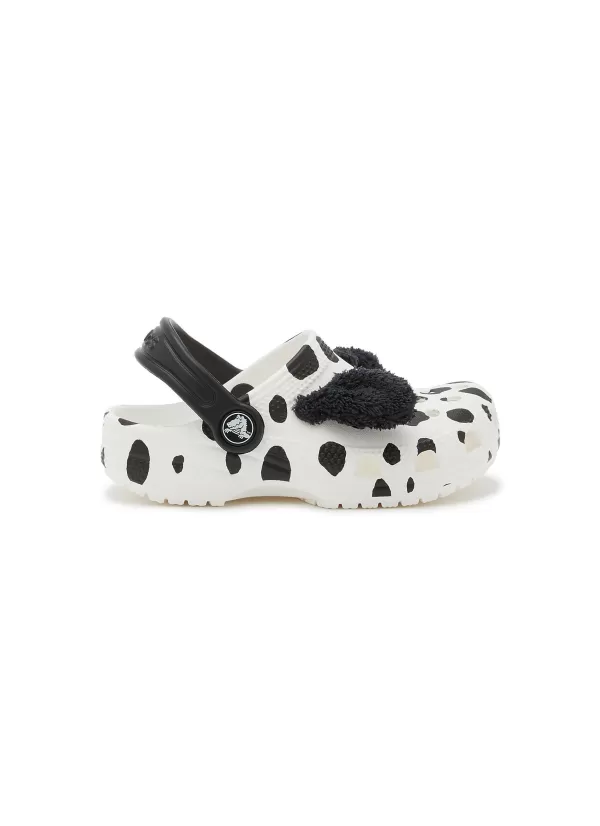 Shoes>CROCS KIDS Classic Clog Toddlers Dalmatian Print Sandals