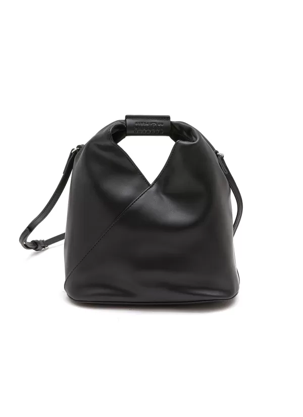 Crossbody>MM6 MAISON MARGIELA Classic Japanese Leather Double Strap Crossbody Bag