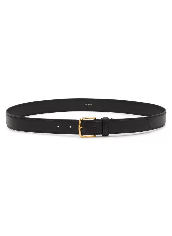 Belts>THE ROW Classic Leather Belt