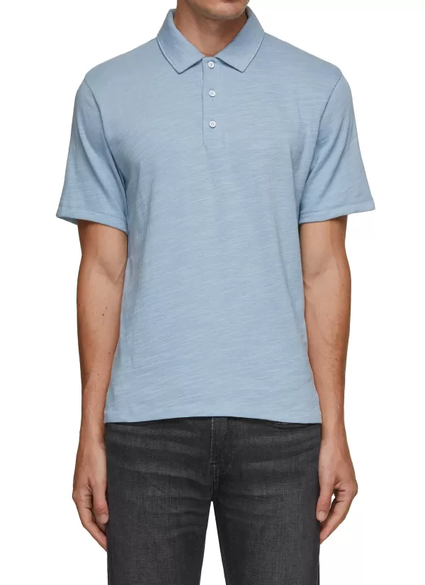 Polos>RAG & BONE Classic Short Sleeve Polo Shirt