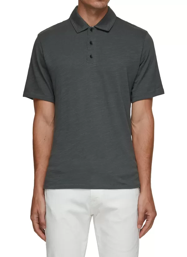 Polos>RAG & BONE Classic Short Sleeve Polo Shirt