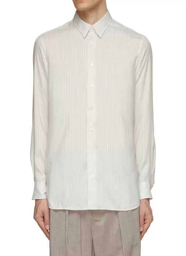 Shirts>LARDINI Classic Striped Shirt