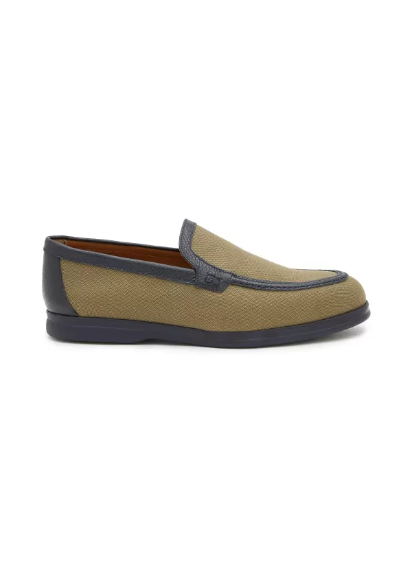 Formal Shoes>DOUCAL's Contrasting Trim Loafer