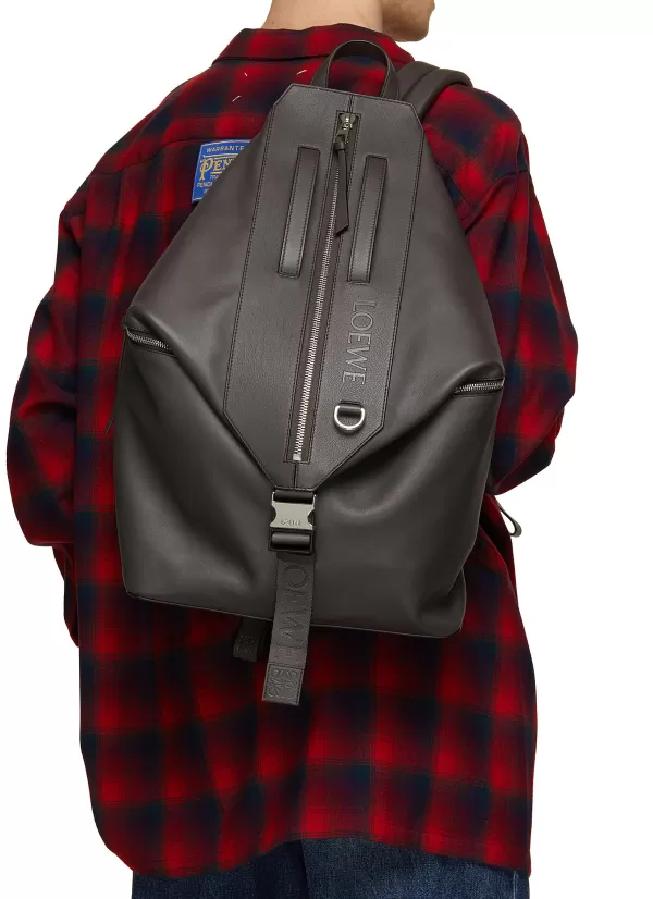 Backpacks>LOEWE Convertible Leather Backpack