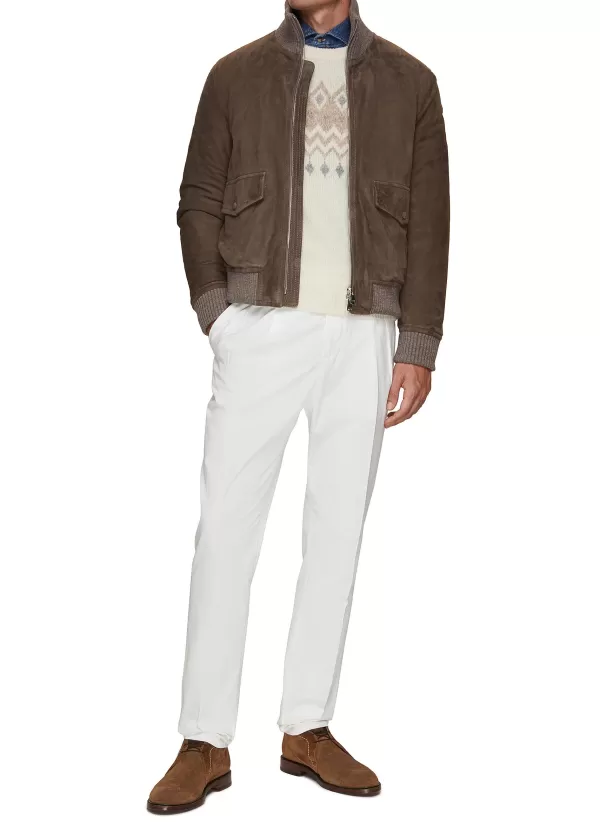 Pants>BRUNELLO CUCINELLI Cotton Gabardine Pants