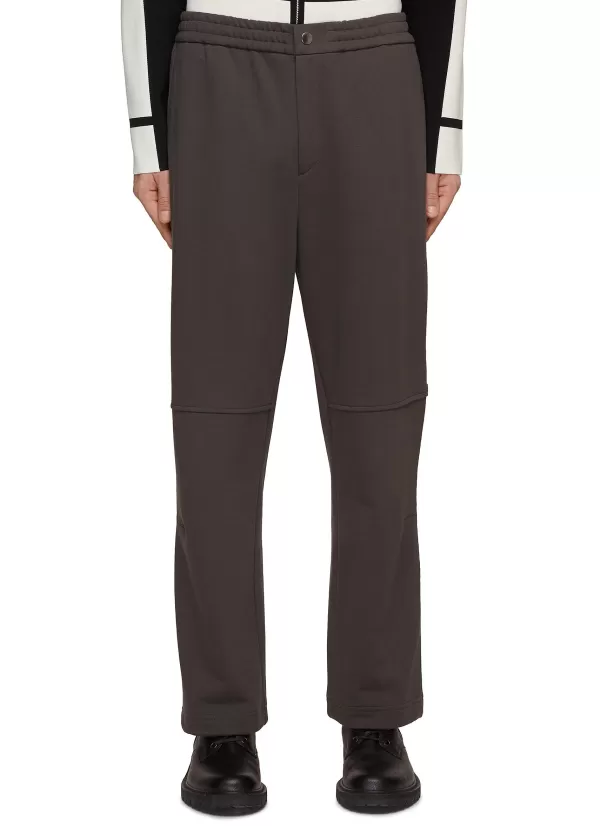 Pants>SOLID HOMME Cotton Jersey Jogger Pants