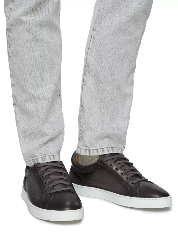 Sneakers>MAGNANNI Cowes Leather Tennis Sneakers