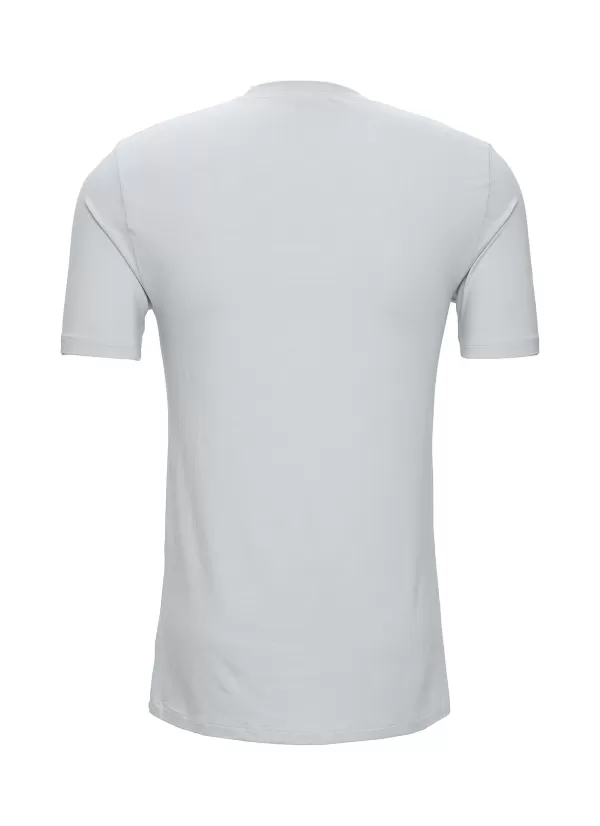 T-Shirts>ZIMMERLI Crewneck Short Sleeve Micromodal Blend Undershirt