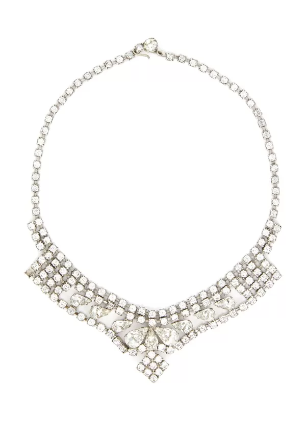 Vintage Accessories>* Crystal Cocktail Necklace