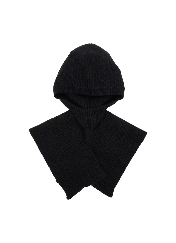 Scarves & Wraps>THE ROW Danylo Merino Wool Balaclava