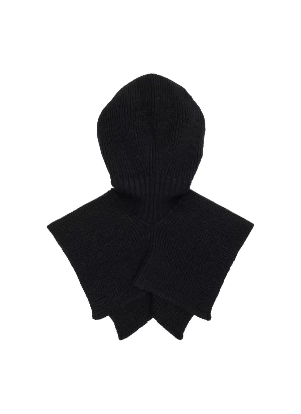 Scarves & Wraps>THE ROW Danylo Merino Wool Balaclava