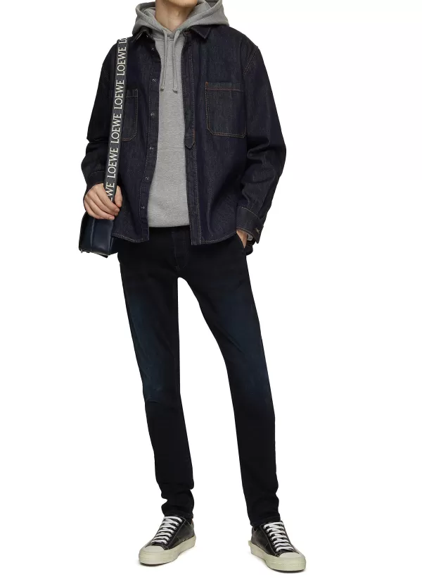 Pants>DENHAM Dark Washed Slim Fit Jeans