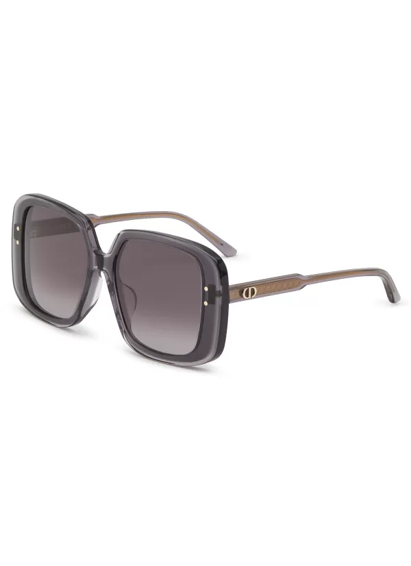 Eyewear>DIOR highlight S3F Acetate Square Frame Sunglasses