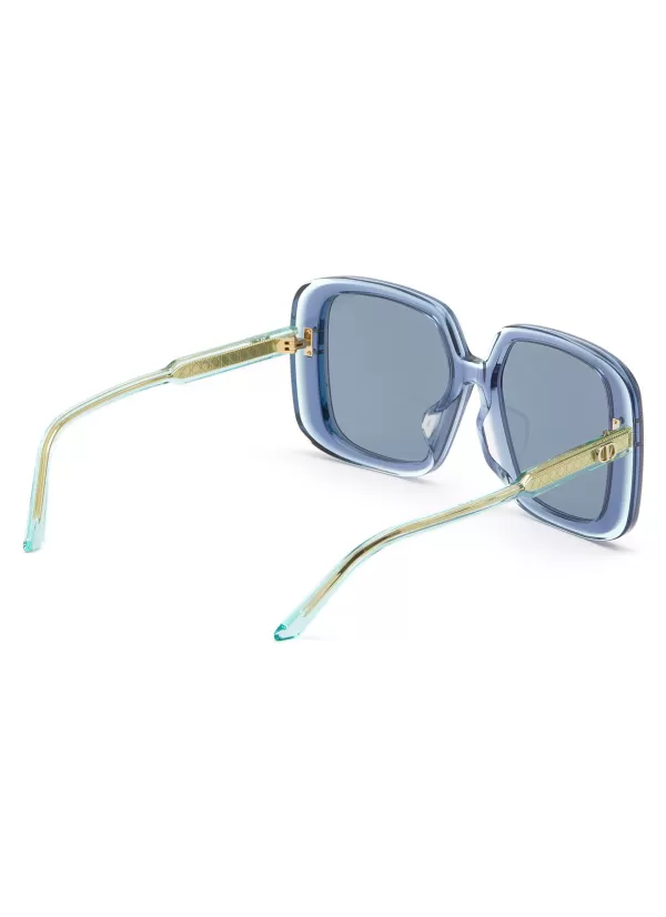 Eyewear>DIOR highlight S3F Acetate Square Frame Sunglasses