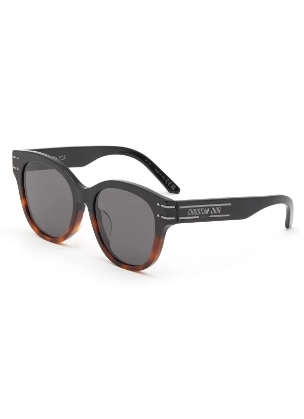 Eyewear>DIOR signature B6F Acetate Round Sunglasses