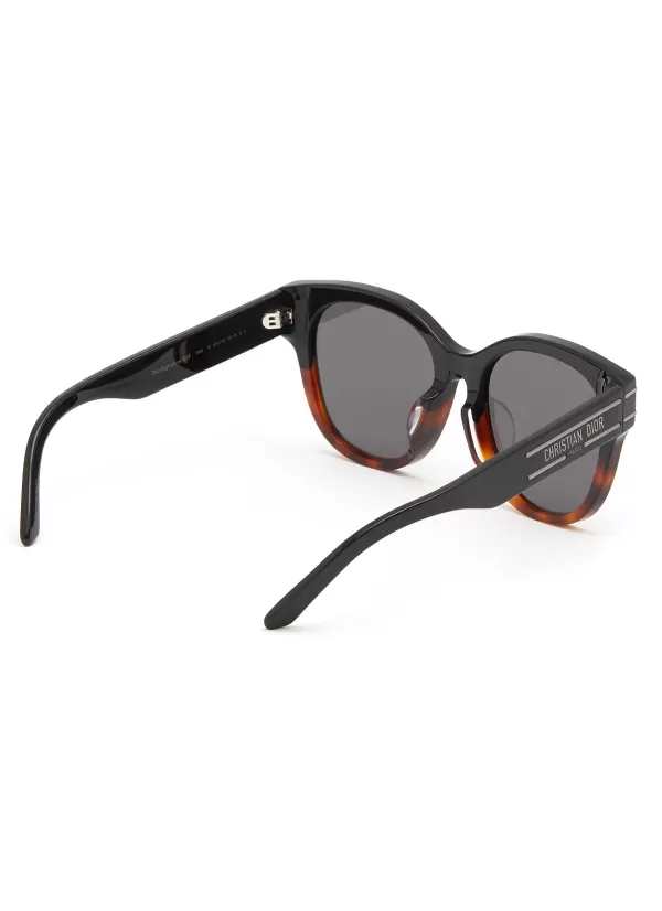 Eyewear>DIOR signature B6F Acetate Round Sunglasses