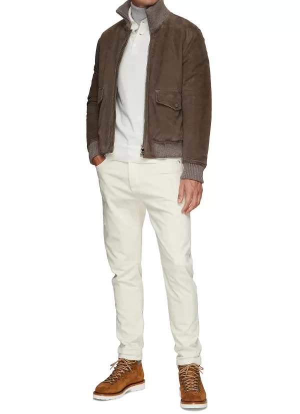 Pants>BRUNELLO CUCINELLI Distressed Denim Pants