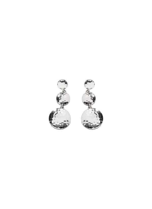 Fine Jewellery>JOHN HARDY Dot Hammered Sterling Silver Triple Drop Linear Earrings