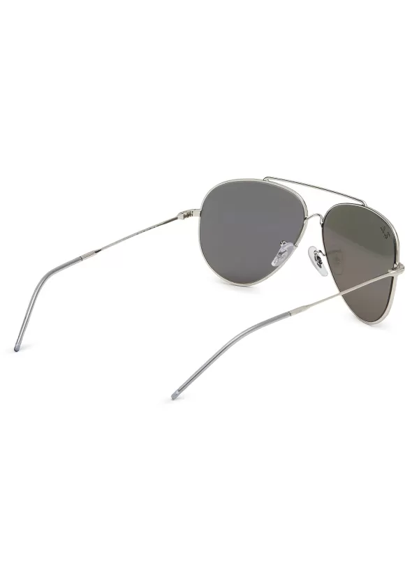 Eyewear>RAY BAN Double Bridge Metal Aviator Sunglasses