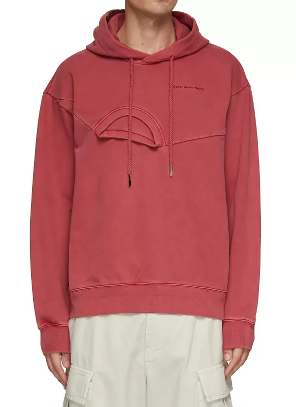 Pullovers & Hoodies>FENG CHEN WANG Double Collar Hoodie