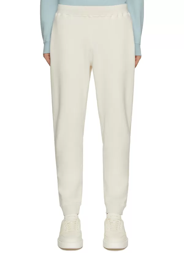 Pants>SUNSPEL Drawstring Loopback Cotton Jogger Pants