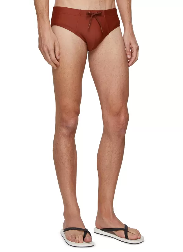 Swimwear>CDLP Drawstring Low Waist Swim Briefs