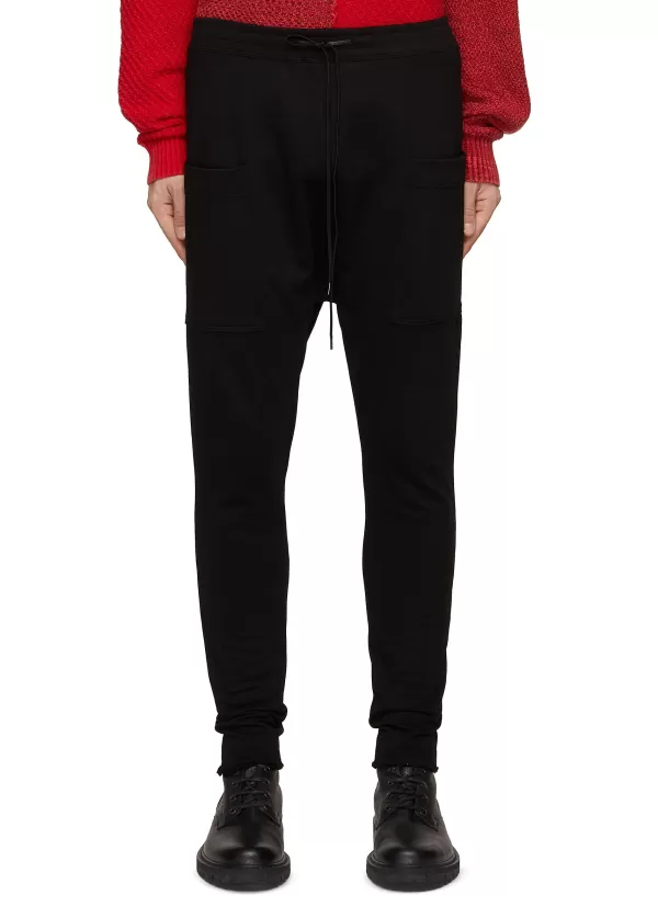 Pants>THE VIRIDI-ANNE Drawstring Sweatpants