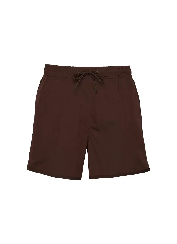 Swimwear>CDLP Drawstring Waist Mesh Lining Twill Weave Swim Trunks