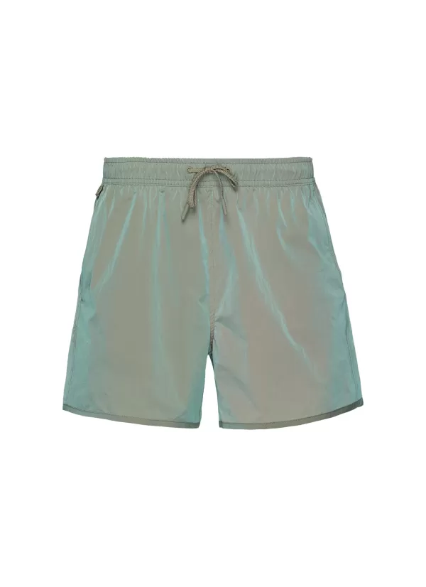 Swimwear>CDLP Drawstring Waist Mesh Lining Twill Weave Swim Trunks